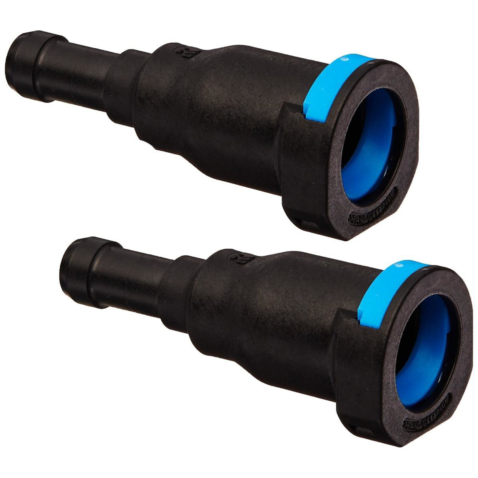 S.U.R.&R. Universal Quick Connect — 3/8in. Straight Push-On, 2-Pack, Model# KP020